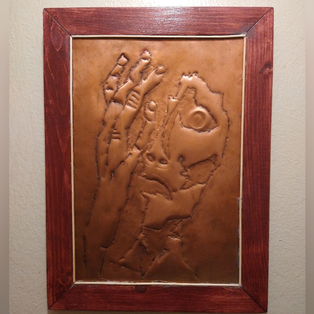 Handwrought Copper Silhouette